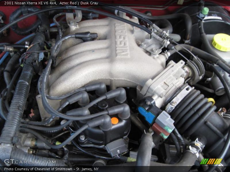 Aztec Red / Dusk Gray 2001 Nissan Xterra XE V6 4x4