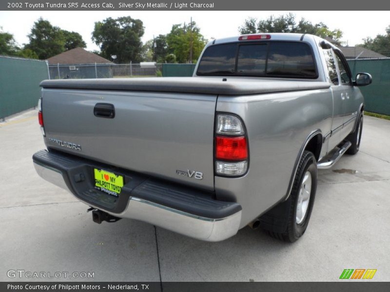 Silver Sky Metallic / Light Charcoal 2002 Toyota Tundra SR5 Access Cab