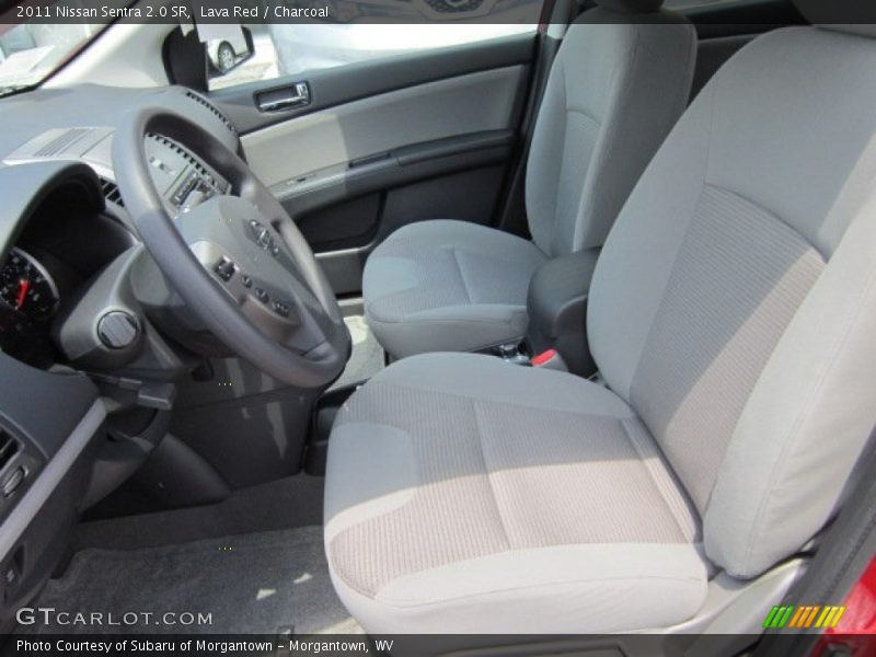 Lava Red / Charcoal 2011 Nissan Sentra 2.0 SR