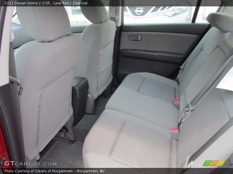 Lava Red / Charcoal 2011 Nissan Sentra 2.0 SR