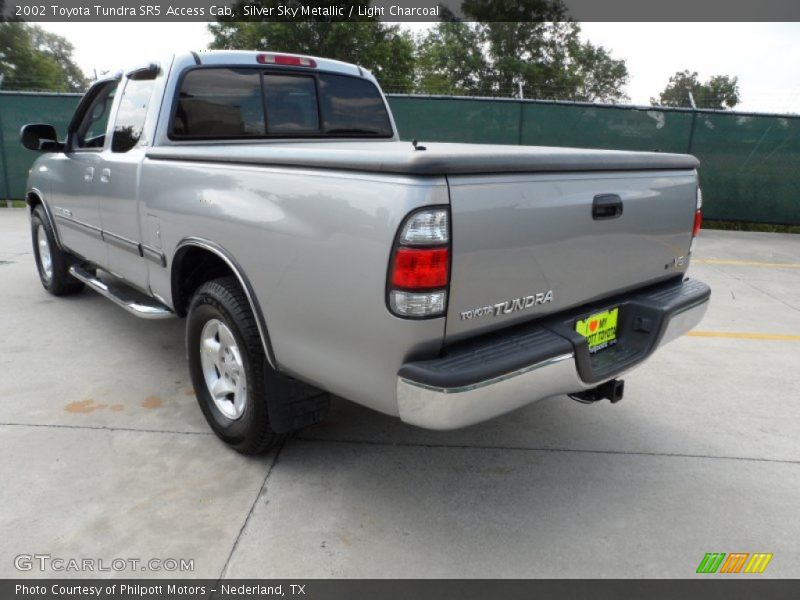 Silver Sky Metallic / Light Charcoal 2002 Toyota Tundra SR5 Access Cab