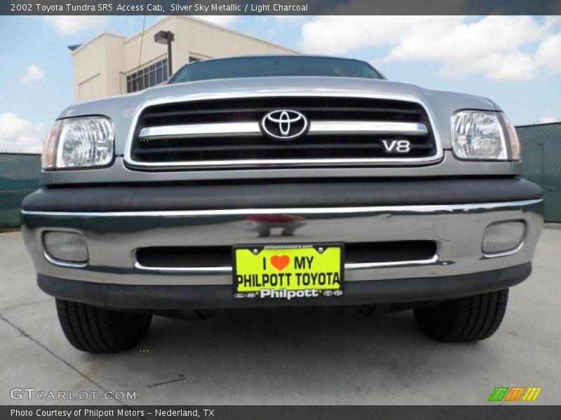 Silver Sky Metallic / Light Charcoal 2002 Toyota Tundra SR5 Access Cab