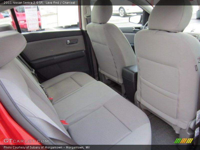 Lava Red / Charcoal 2011 Nissan Sentra 2.0 SR