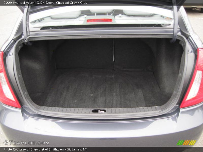 Charcoal Gray / Gray 2009 Hyundai Accent GLS 4 Door