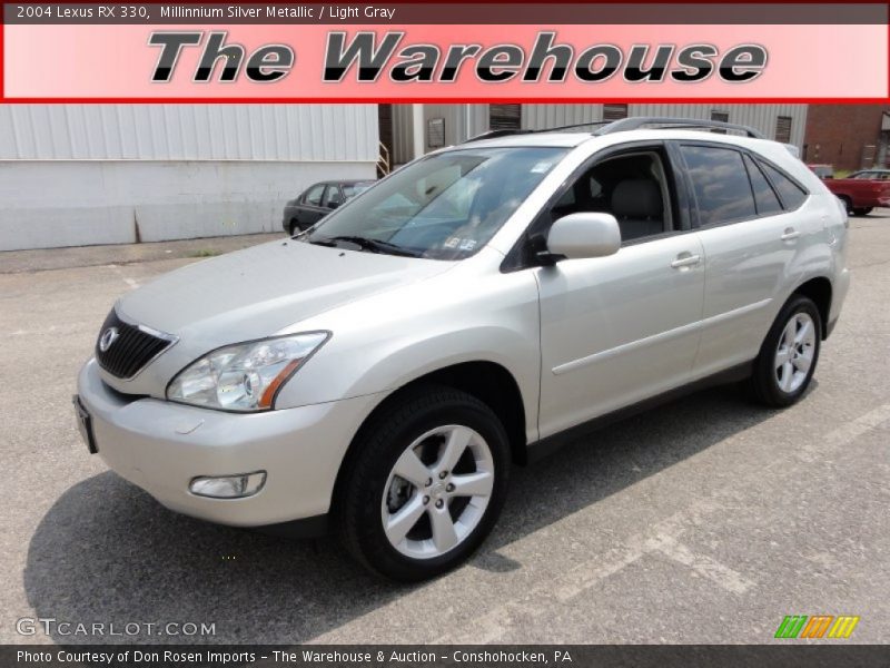 Millinnium Silver Metallic / Light Gray 2004 Lexus RX 330
