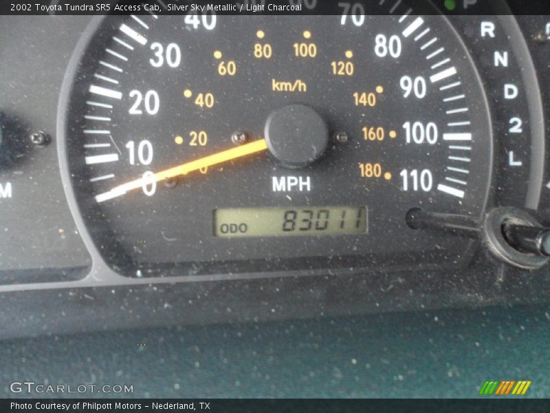 Silver Sky Metallic / Light Charcoal 2002 Toyota Tundra SR5 Access Cab