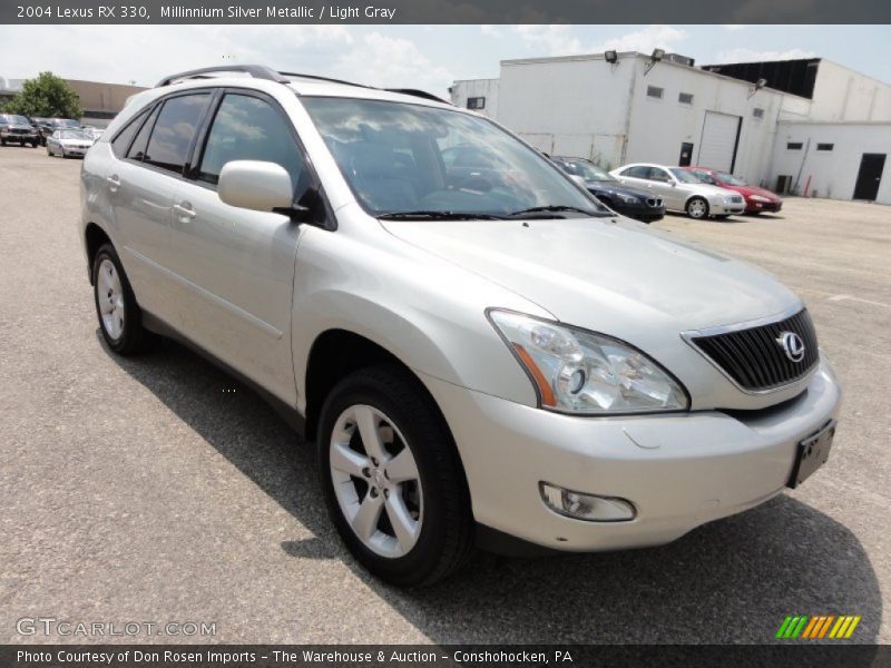 Millinnium Silver Metallic / Light Gray 2004 Lexus RX 330