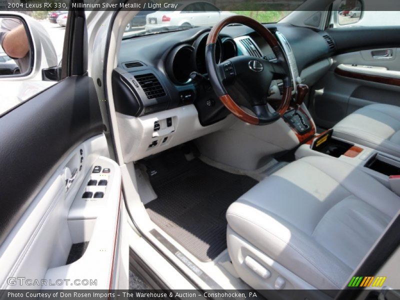 Millinnium Silver Metallic / Light Gray 2004 Lexus RX 330