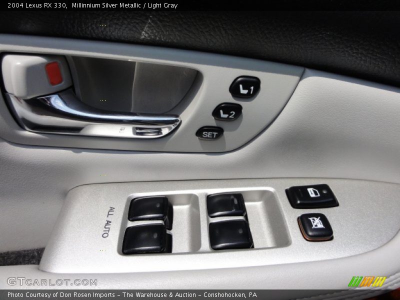 Millinnium Silver Metallic / Light Gray 2004 Lexus RX 330