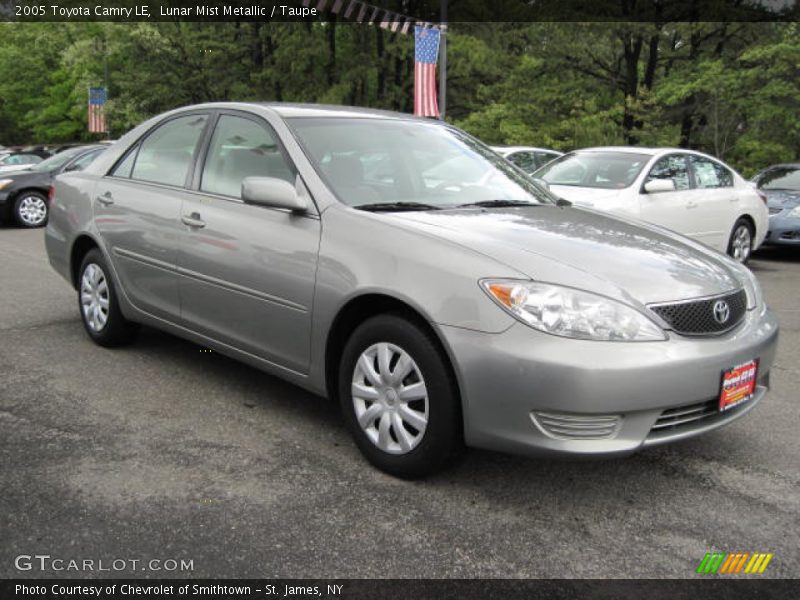 Lunar Mist Metallic / Taupe 2005 Toyota Camry LE