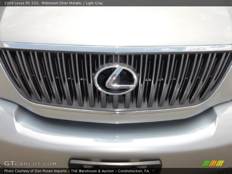 Millinnium Silver Metallic / Light Gray 2004 Lexus RX 330