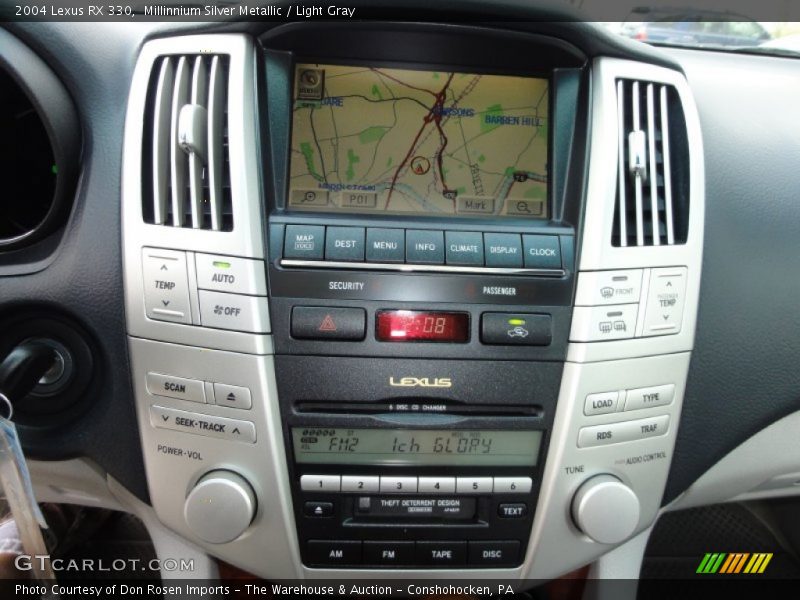 Controls of 2004 RX 330