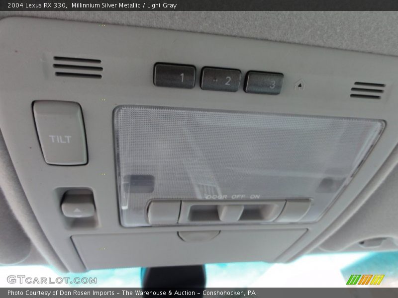 Millinnium Silver Metallic / Light Gray 2004 Lexus RX 330