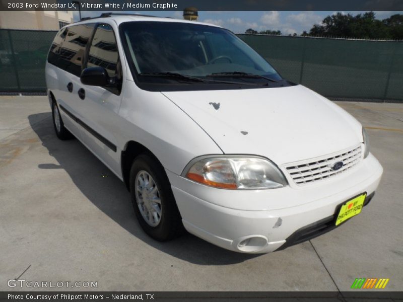 Vibrant White / Medium Graphite 2003 Ford Windstar LX
