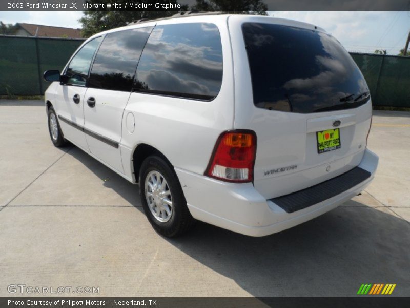 Vibrant White / Medium Graphite 2003 Ford Windstar LX