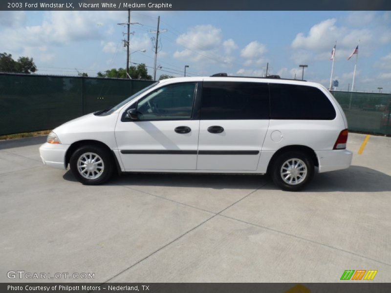 Vibrant White / Medium Graphite 2003 Ford Windstar LX