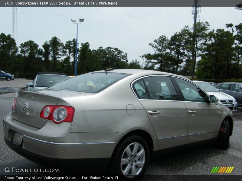 Wheat Beige / Pure Beige 2006 Volkswagen Passat 2.0T Sedan