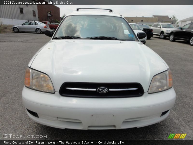 White Birch / Gray 2001 Subaru Legacy L Wagon