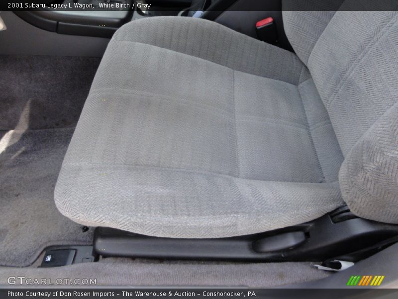 White Birch / Gray 2001 Subaru Legacy L Wagon