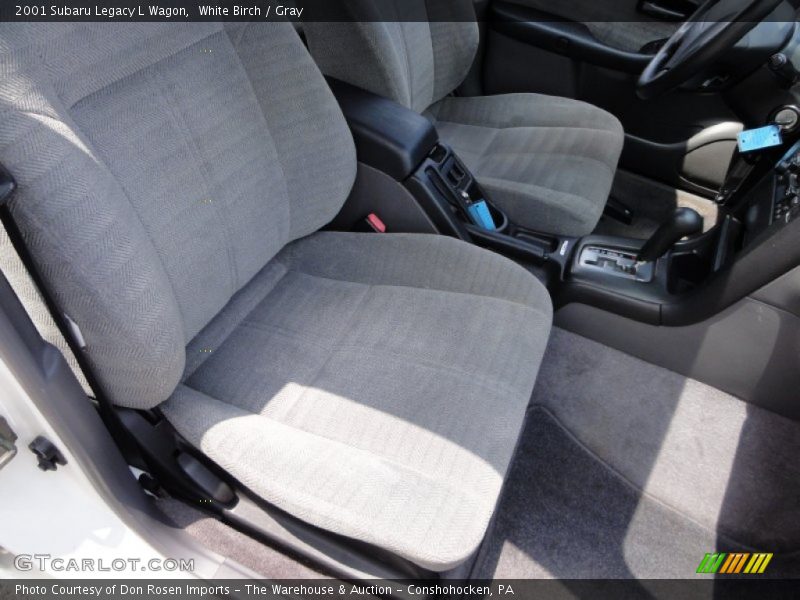 White Birch / Gray 2001 Subaru Legacy L Wagon