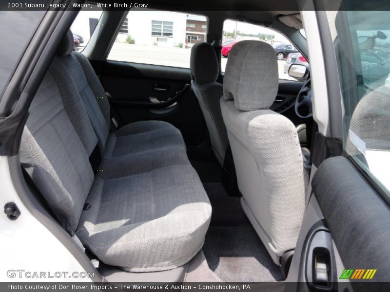 White Birch / Gray 2001 Subaru Legacy L Wagon