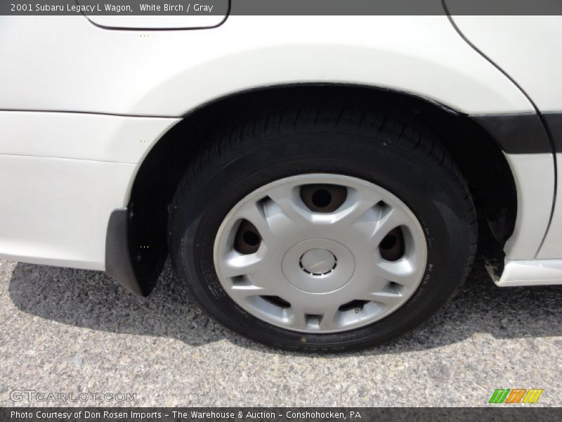 White Birch / Gray 2001 Subaru Legacy L Wagon