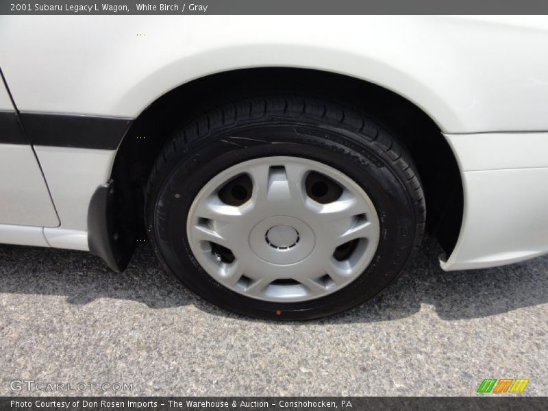 White Birch / Gray 2001 Subaru Legacy L Wagon