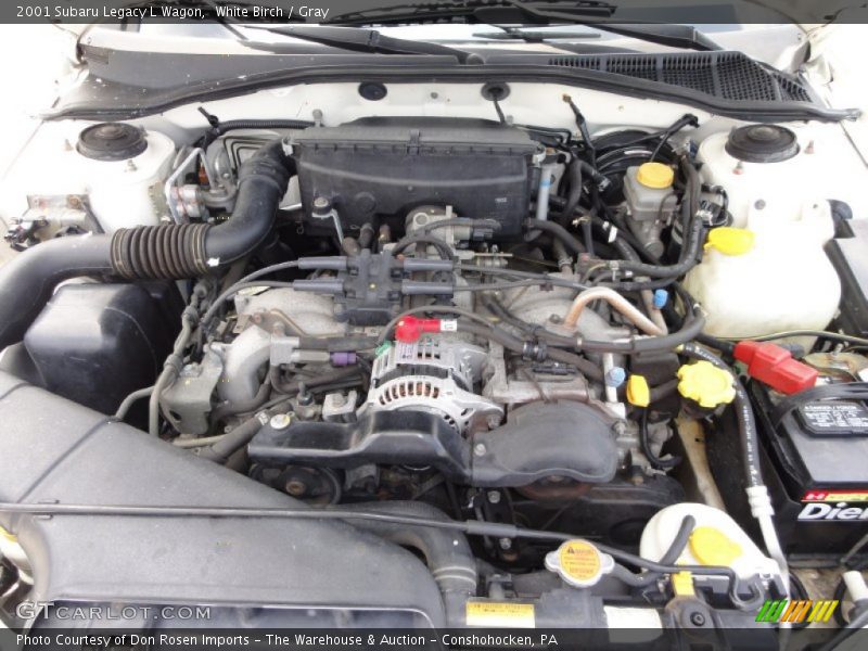  2001 Legacy L Wagon Engine - 2.5 Liter SOHC 16-Valve Flat 4 Cylinder