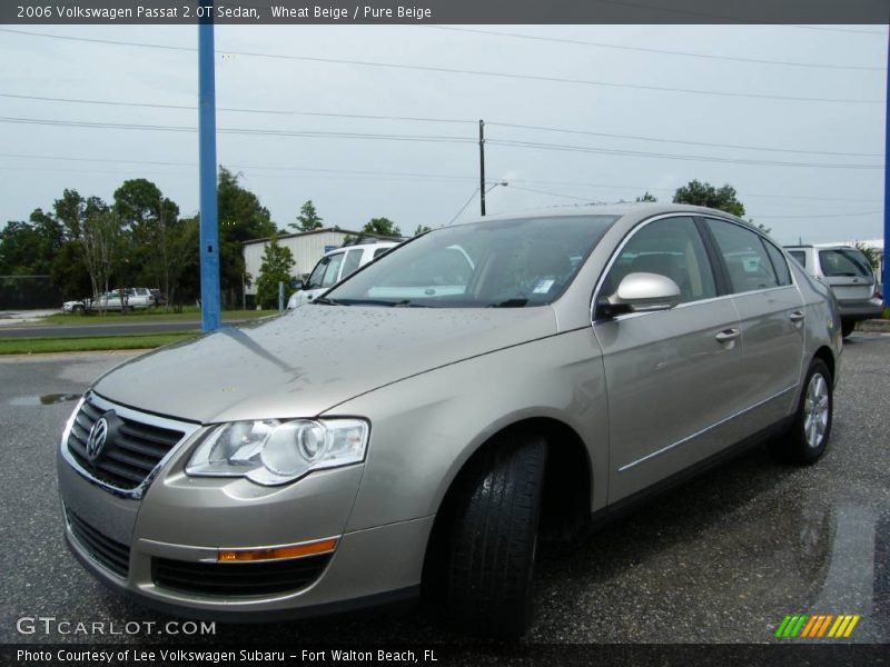 Wheat Beige / Pure Beige 2006 Volkswagen Passat 2.0T Sedan