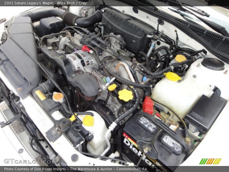  2001 Legacy L Wagon Engine - 2.5 Liter SOHC 16-Valve Flat 4 Cylinder