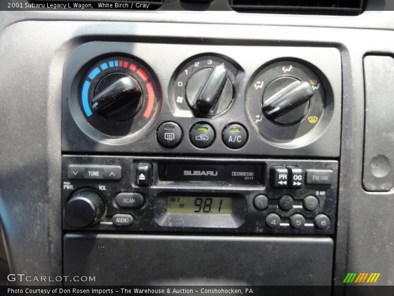 White Birch / Gray 2001 Subaru Legacy L Wagon
