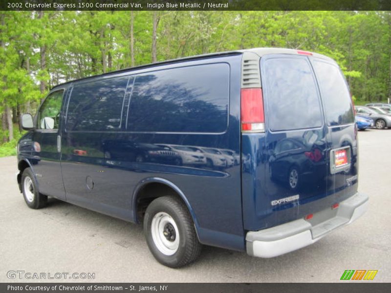  2002 Express 1500 Commercial Van Indigo Blue Metallic