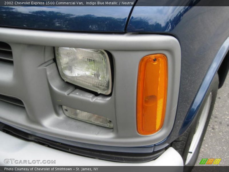 Indigo Blue Metallic / Neutral 2002 Chevrolet Express 1500 Commercial Van