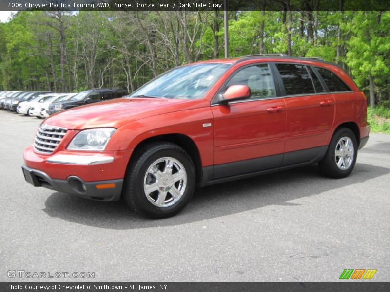 Sunset Bronze Pearl / Dark Slate Gray 2006 Chrysler Pacifica Touring AWD