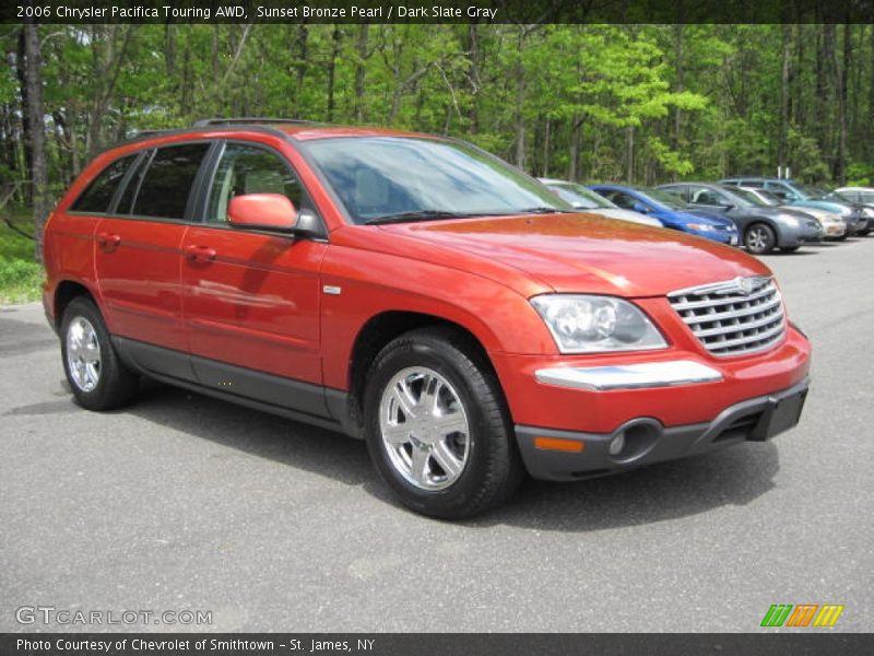 Sunset Bronze Pearl / Dark Slate Gray 2006 Chrysler Pacifica Touring AWD