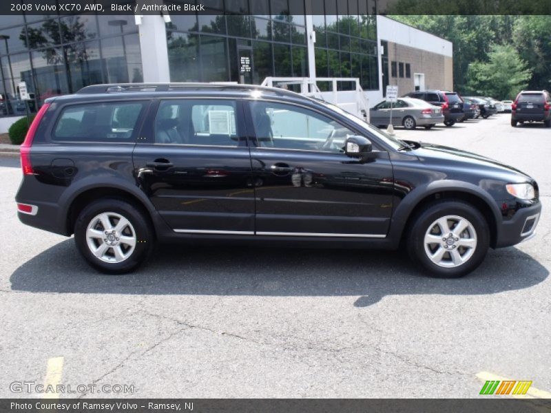 Black / Anthracite Black 2008 Volvo XC70 AWD
