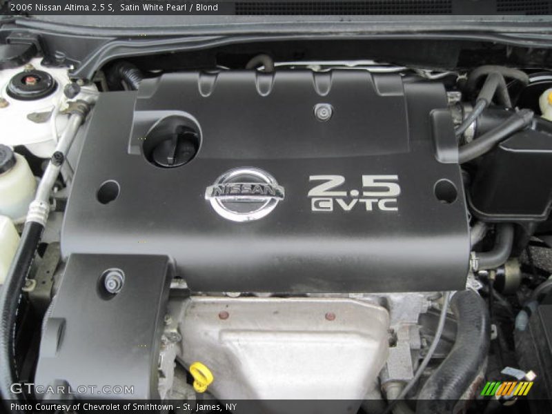 Satin White Pearl / Blond 2006 Nissan Altima 2.5 S