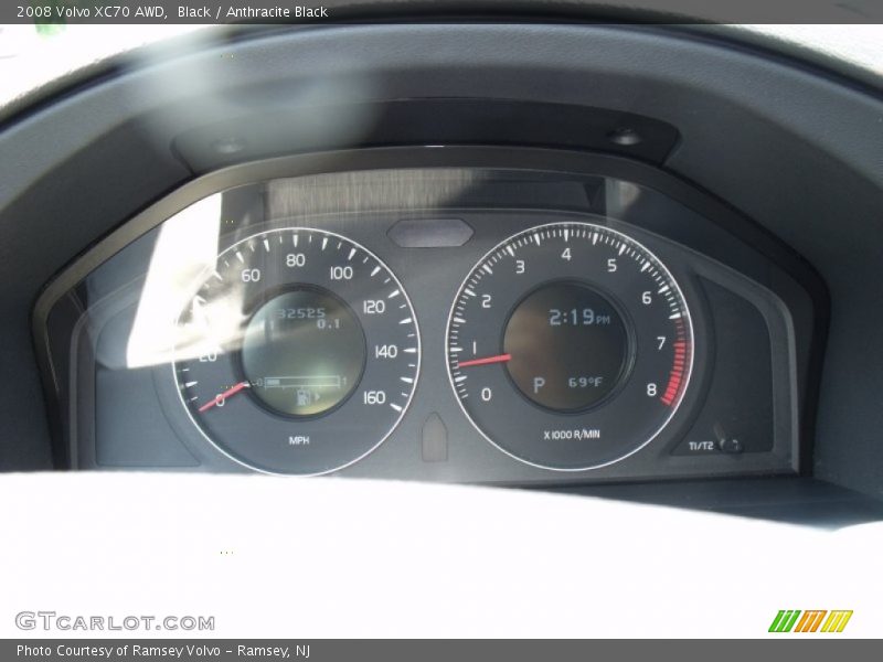 Black / Anthracite Black 2008 Volvo XC70 AWD