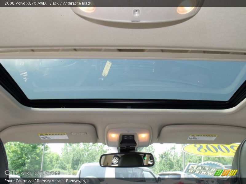 Black / Anthracite Black 2008 Volvo XC70 AWD