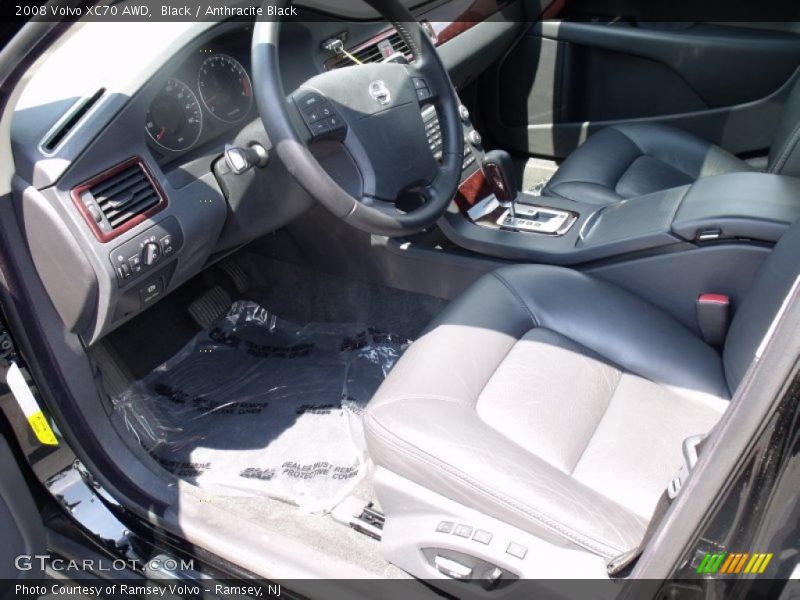 Black / Anthracite Black 2008 Volvo XC70 AWD