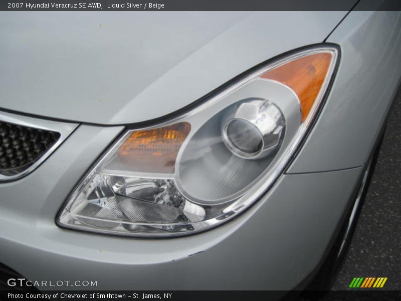 Liquid Silver / Beige 2007 Hyundai Veracruz SE AWD