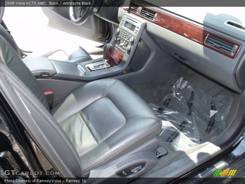 Black / Anthracite Black 2008 Volvo XC70 AWD