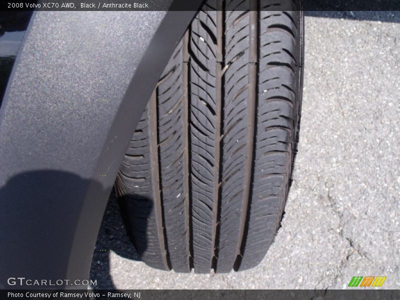 Black / Anthracite Black 2008 Volvo XC70 AWD