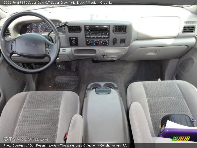 Dashboard of 2001 F250 Super Duty XLT Super Crew 4x4