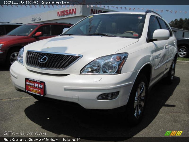 Crystal White / Ivory 2005 Lexus RX 330 AWD