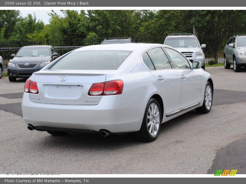 Glacier Frost Mica / Black 2006 Lexus GS 300