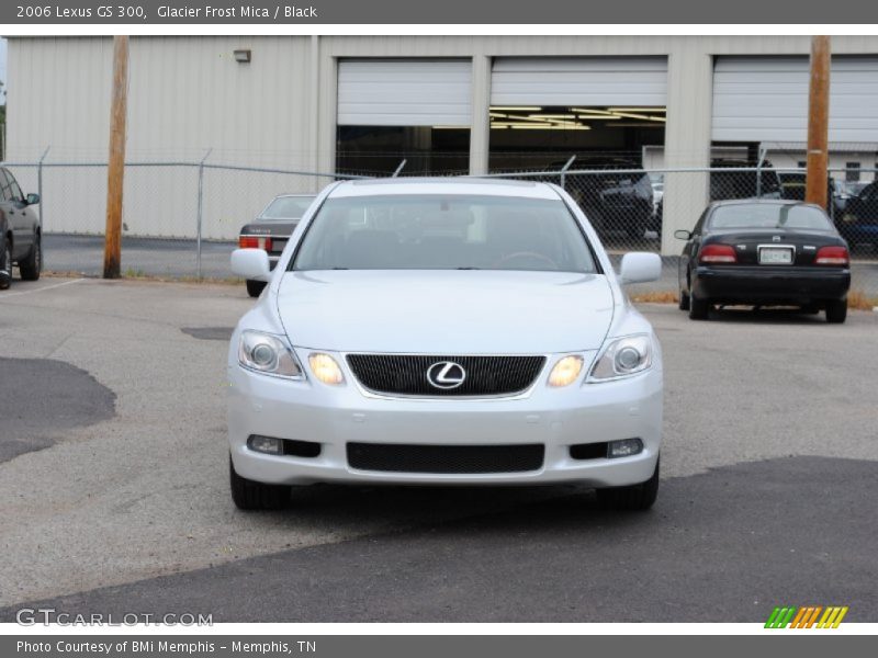 Glacier Frost Mica / Black 2006 Lexus GS 300