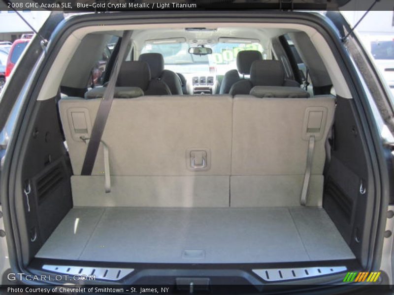 Blue-Gold Crystal Metallic / Light Titanium 2008 GMC Acadia SLE