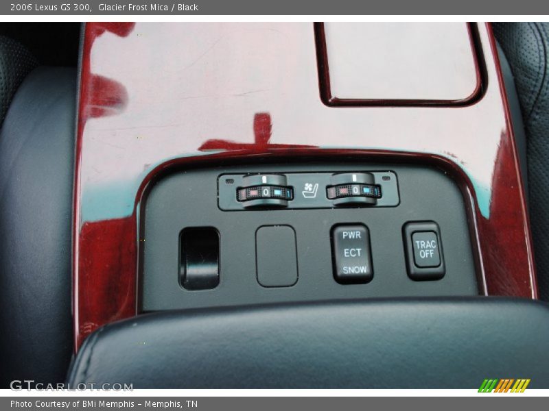 Glacier Frost Mica / Black 2006 Lexus GS 300