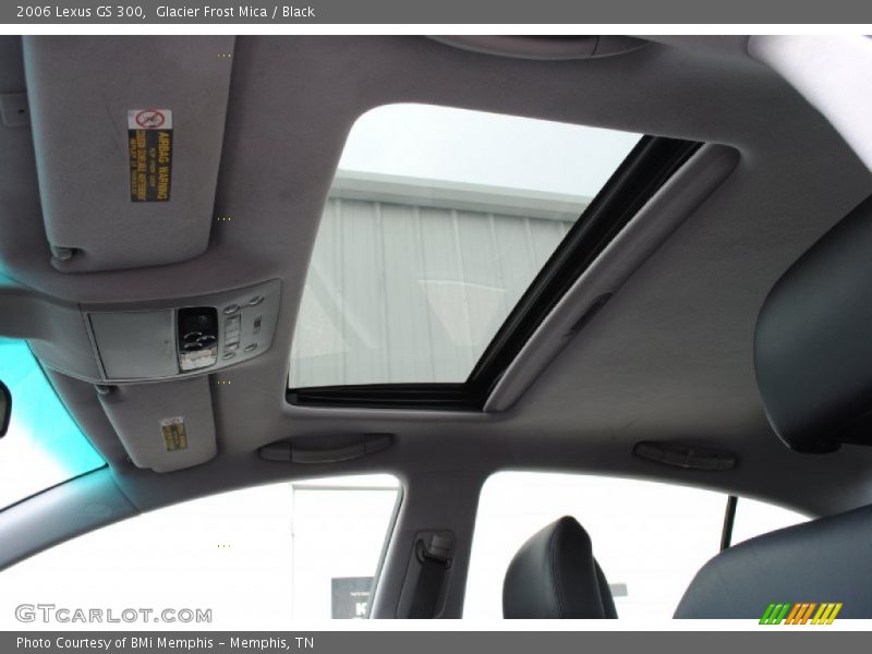 Glacier Frost Mica / Black 2006 Lexus GS 300
